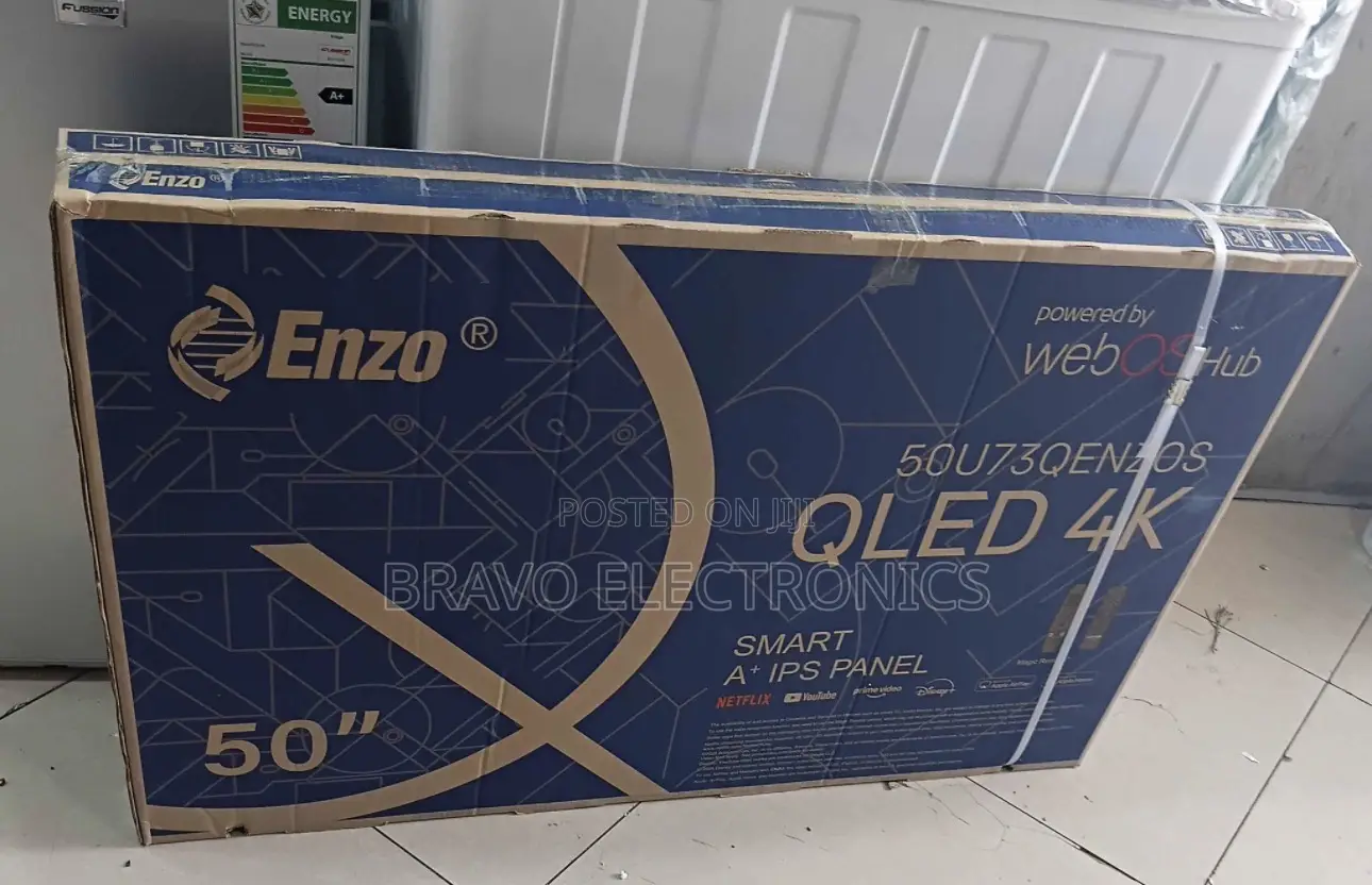 Enzo Tv 50” – Qled | Frameless | Uhd Smart Display!