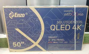 Enzo Tv 50” – Qled | Frameless | Uhd Smart Display!