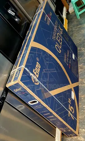 Enzo Tv 75” – Qled | Webos Hub | Uhd Big Screen!