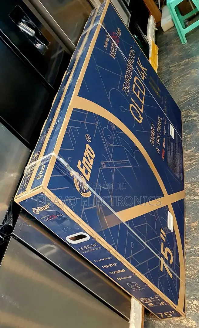 Enzo Tv 75” – Qled | Webos Hub | Uhd Big Screen!