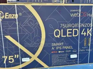 Enzo Tv 75” – Qled | Webos Hub | Uhd Big Screen!