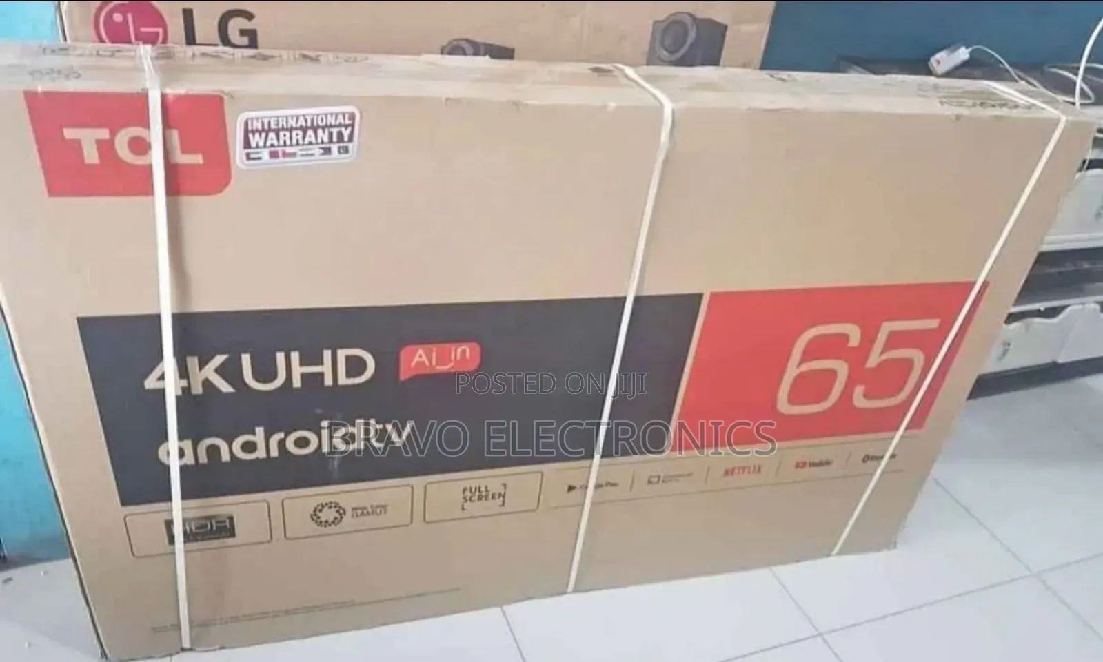 TCL 65” Uhd Tv – Big Screen, Stunning Clarity Smart Features!