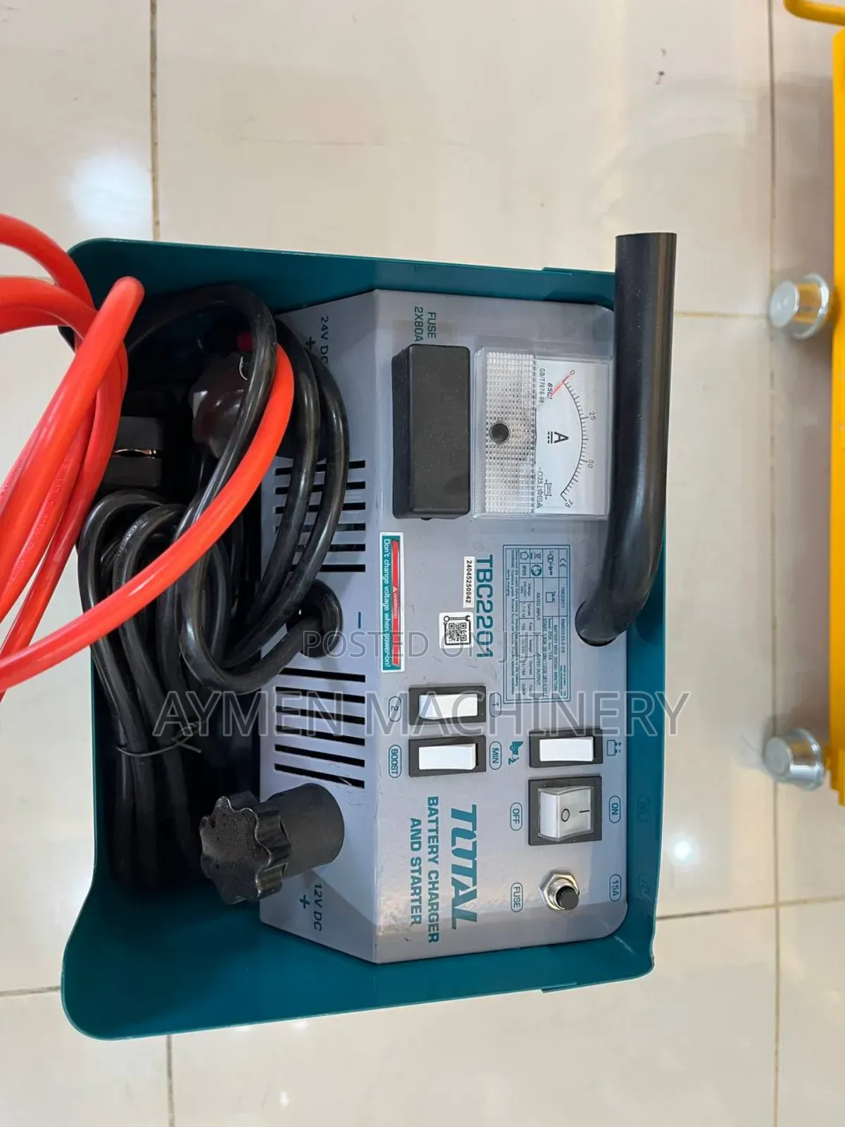 Total Car Battery Charger የመኪና ባትሪ ቻርጀር
