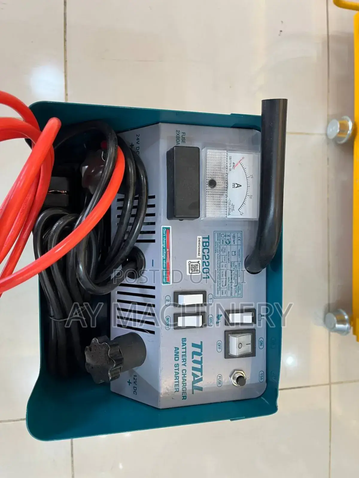 Total Car Battery Charger የመኪና ባትሪ ቻርጀር