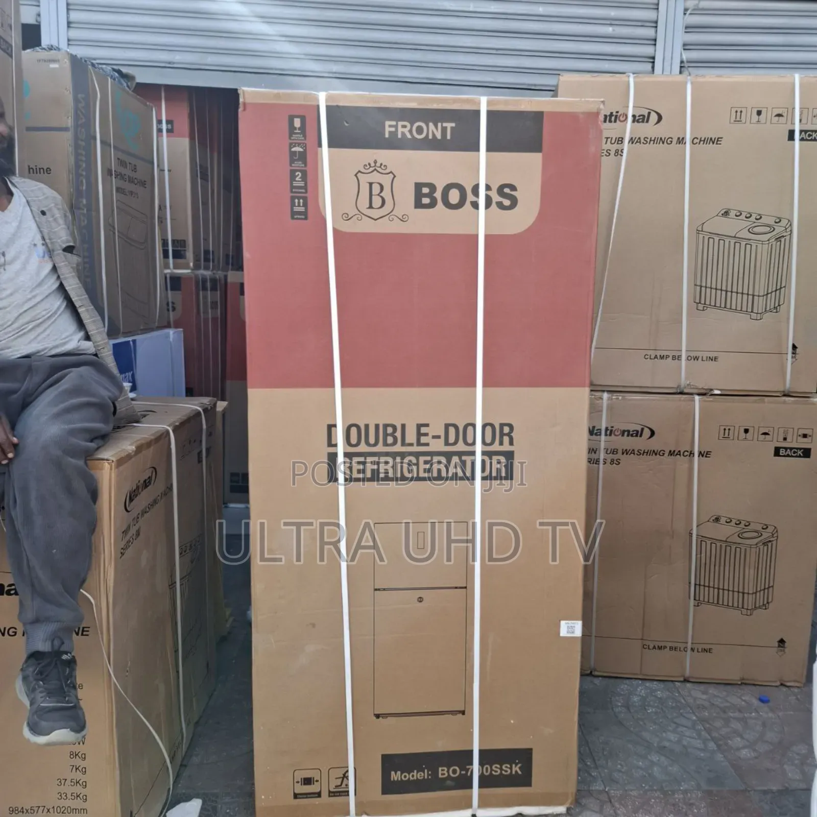 Boss Refrigerator 700l Fast Cooling Fan System