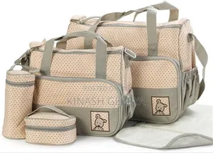 5pcs Multifunctional Baby Diaper Bag Set