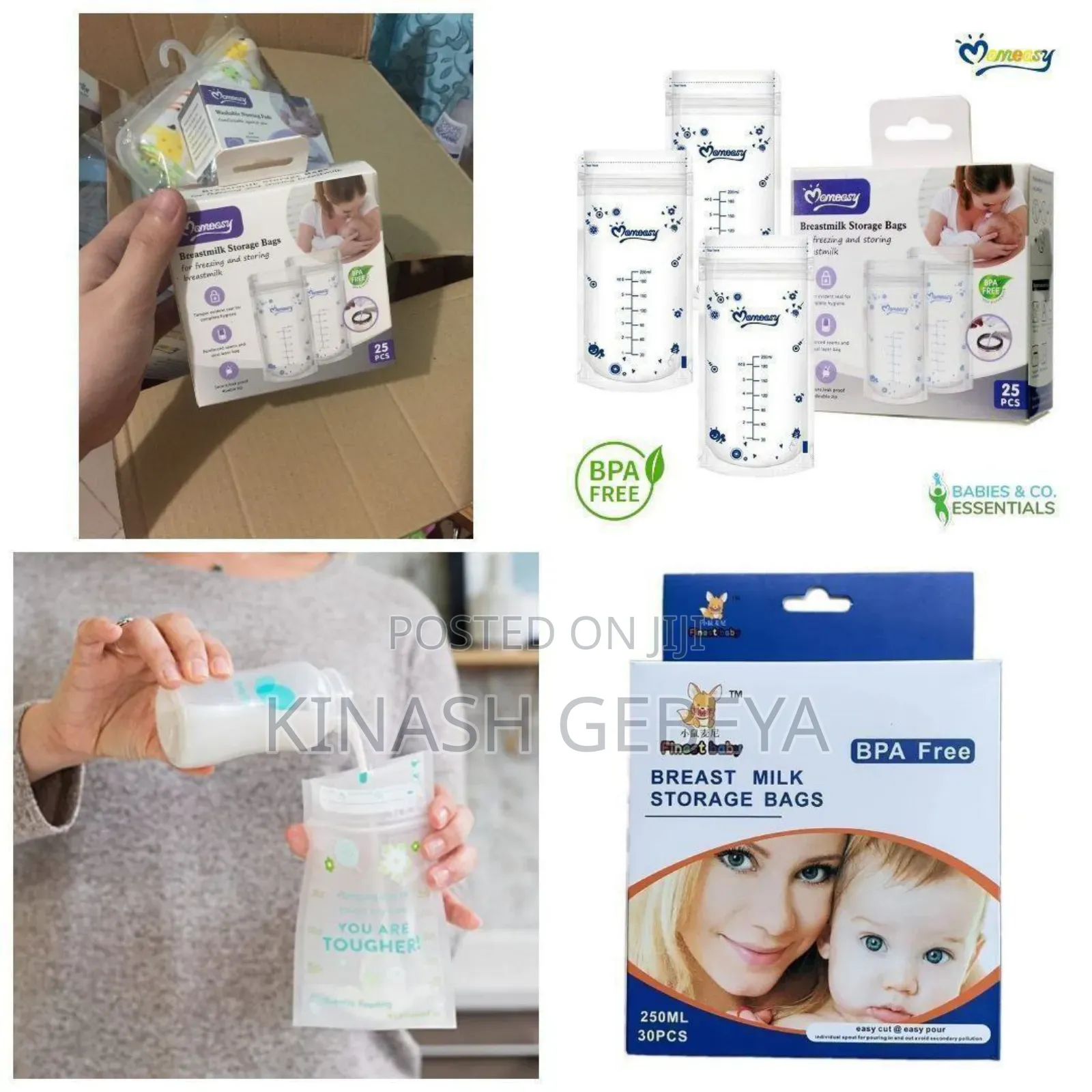 Baby Breast Milk Storage Bags