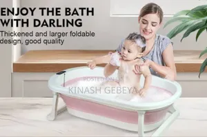 Foldable Baby Bath Tub(የህፃናት ገላ መታጠቢያ)