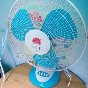 Changli Crown Table Fan. It Is a Plastic Electric Fan, Typically