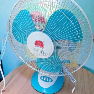 Changli Crown Table Fan. It Is a Plastic Electric Fan, Typically