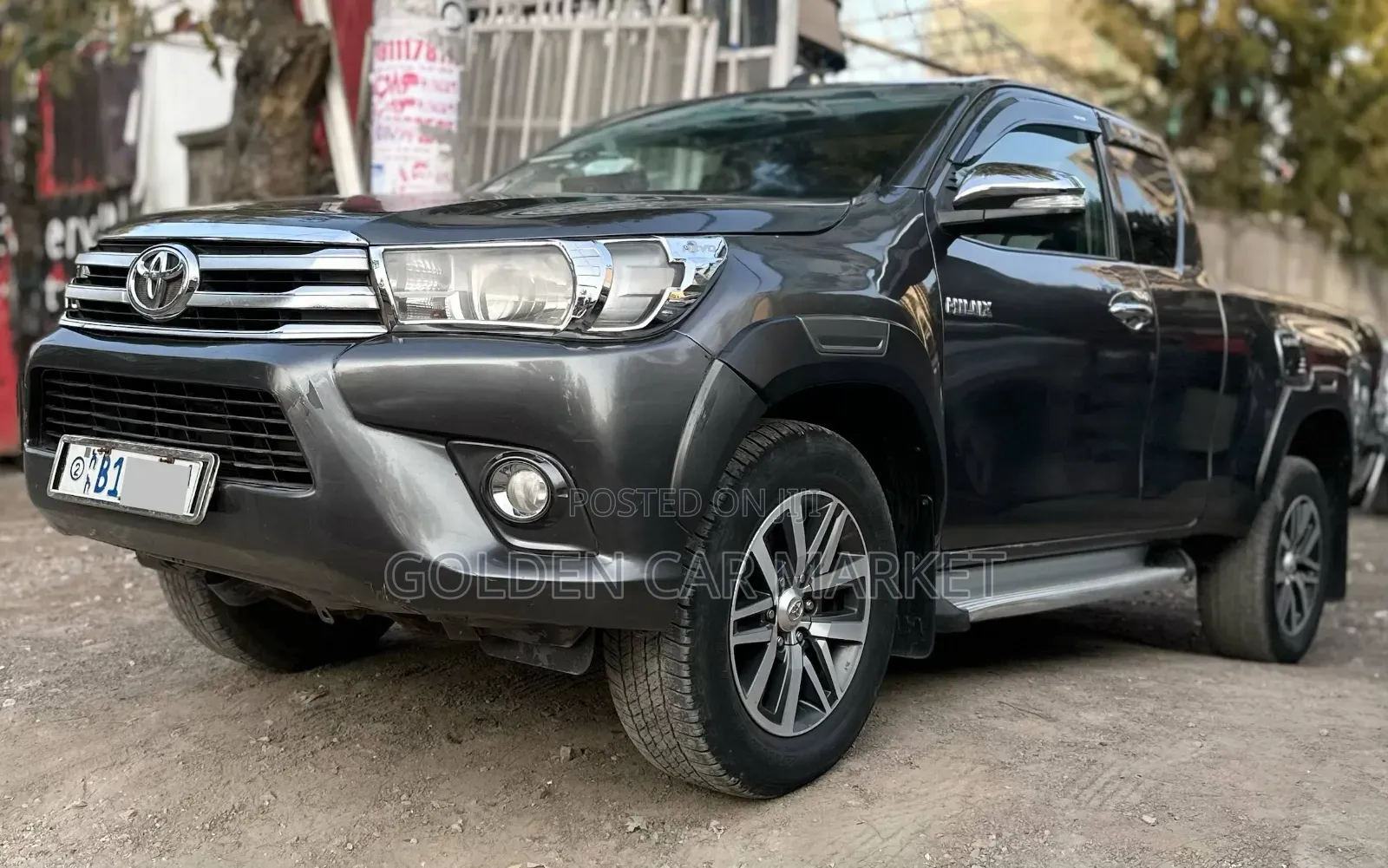 Toyota Hilux 2017 Gray