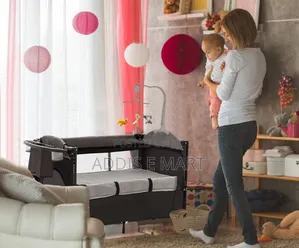 Foldable Multifunctional Baby Bedside Crib