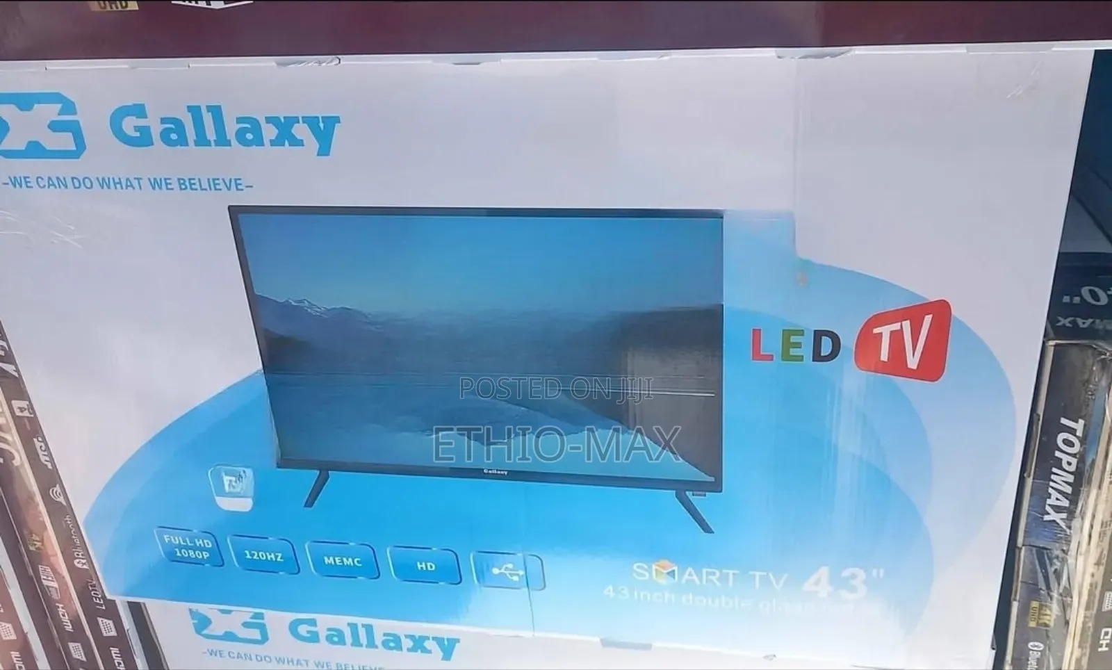 Galaxy Tv 43” Smart Android Tv – New 2026 | Smooth Stable | Clear