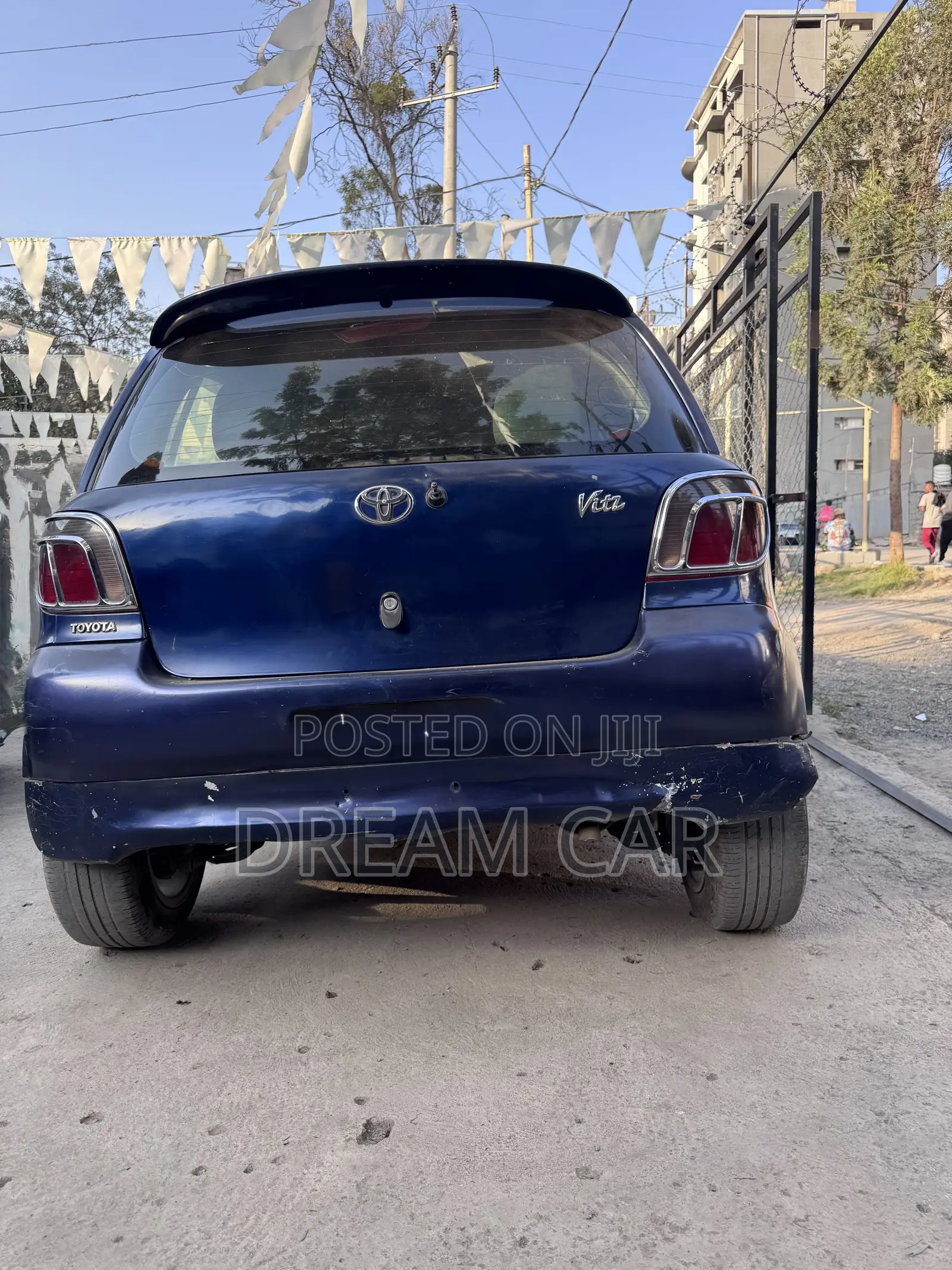 Toyota Vitz 2001 Blue