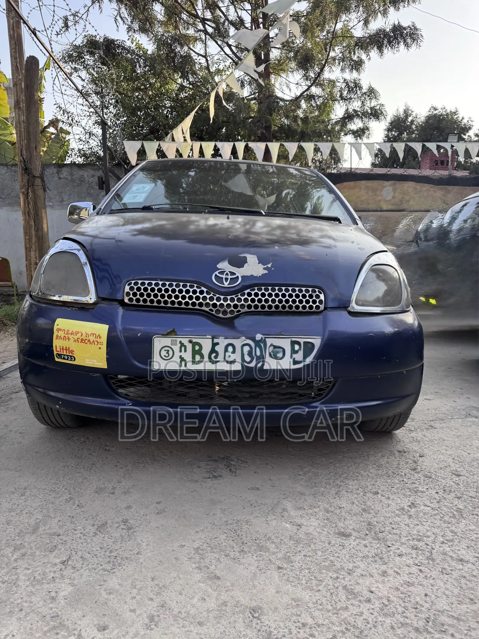 Toyota Vitz 2001 Blue