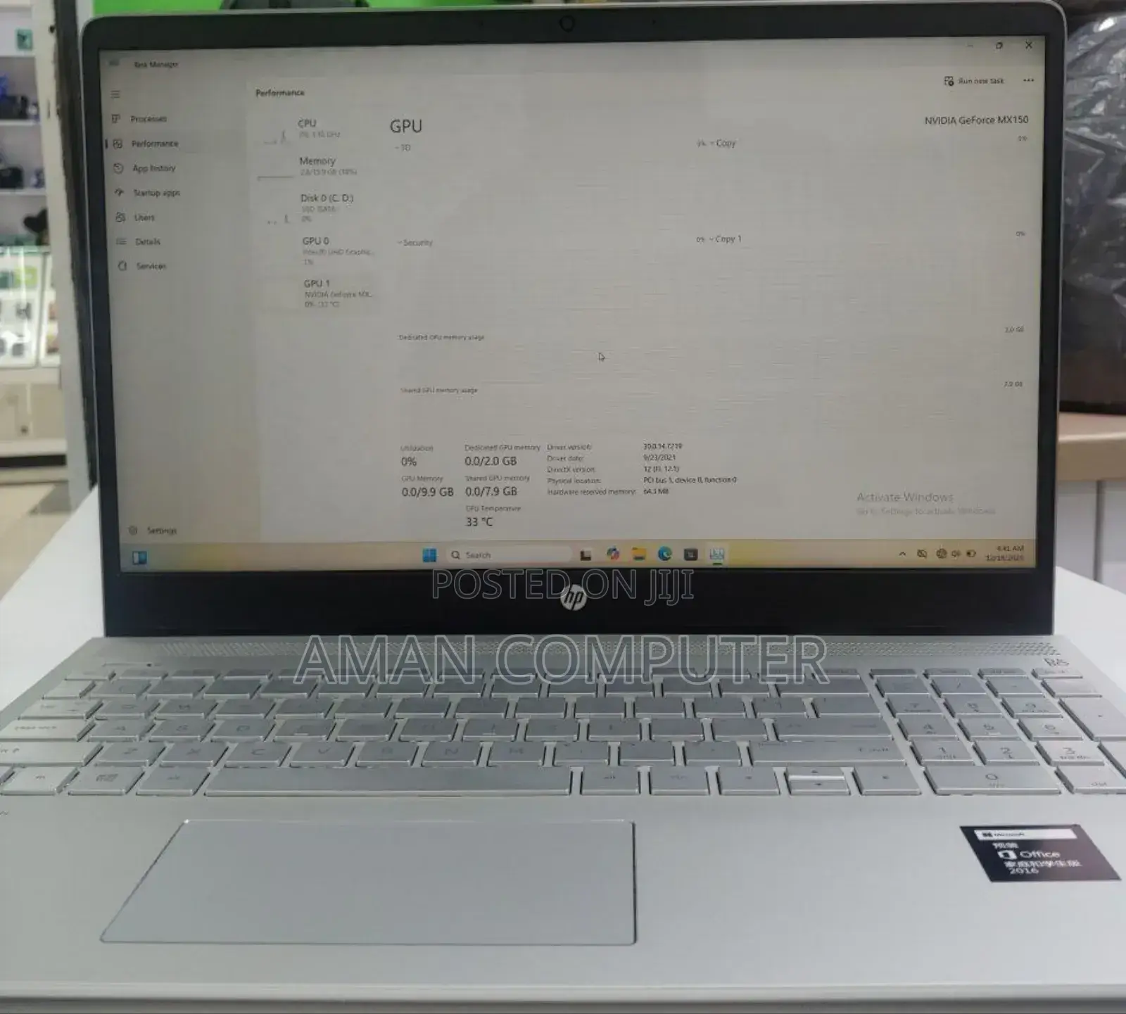 New Laptop HP Pavilion 15 16GB Intel Core I5 SSD 512GB