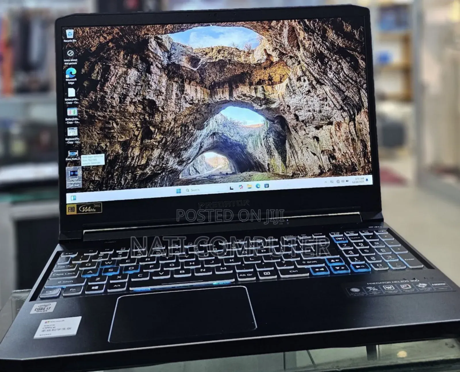 New Laptop Acer Predator Helios 300 16GB Intel Core I7 SSD 512GB