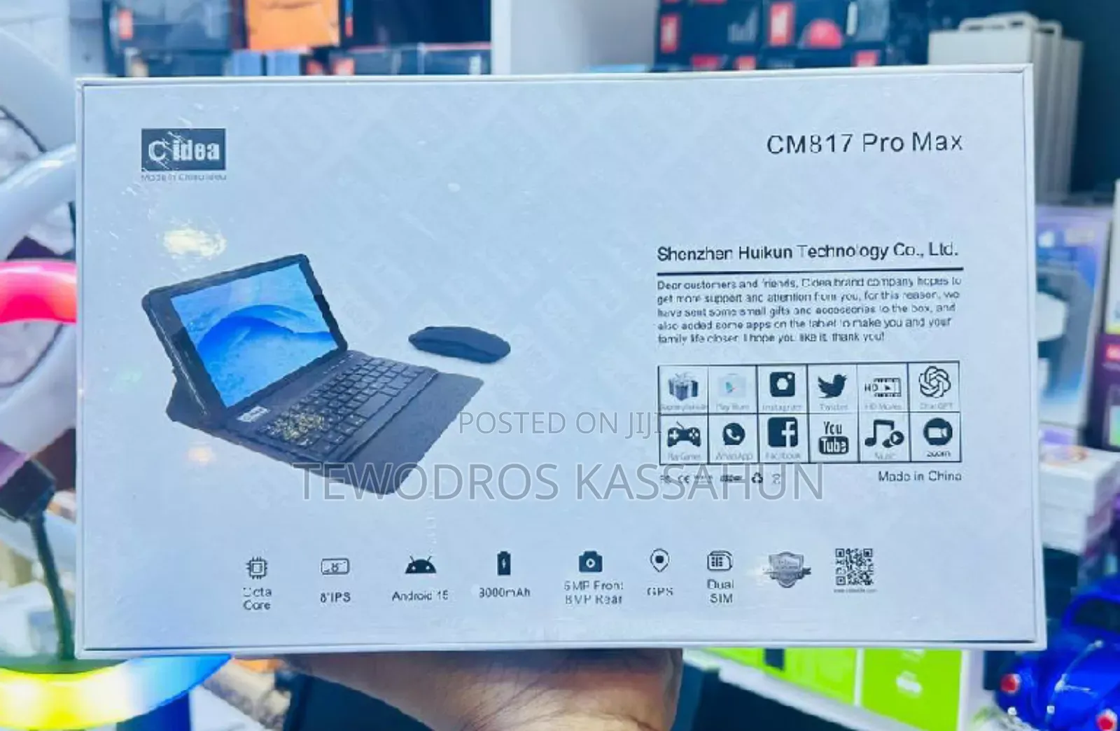 New C idea CM813 Pro 512 GB Black
