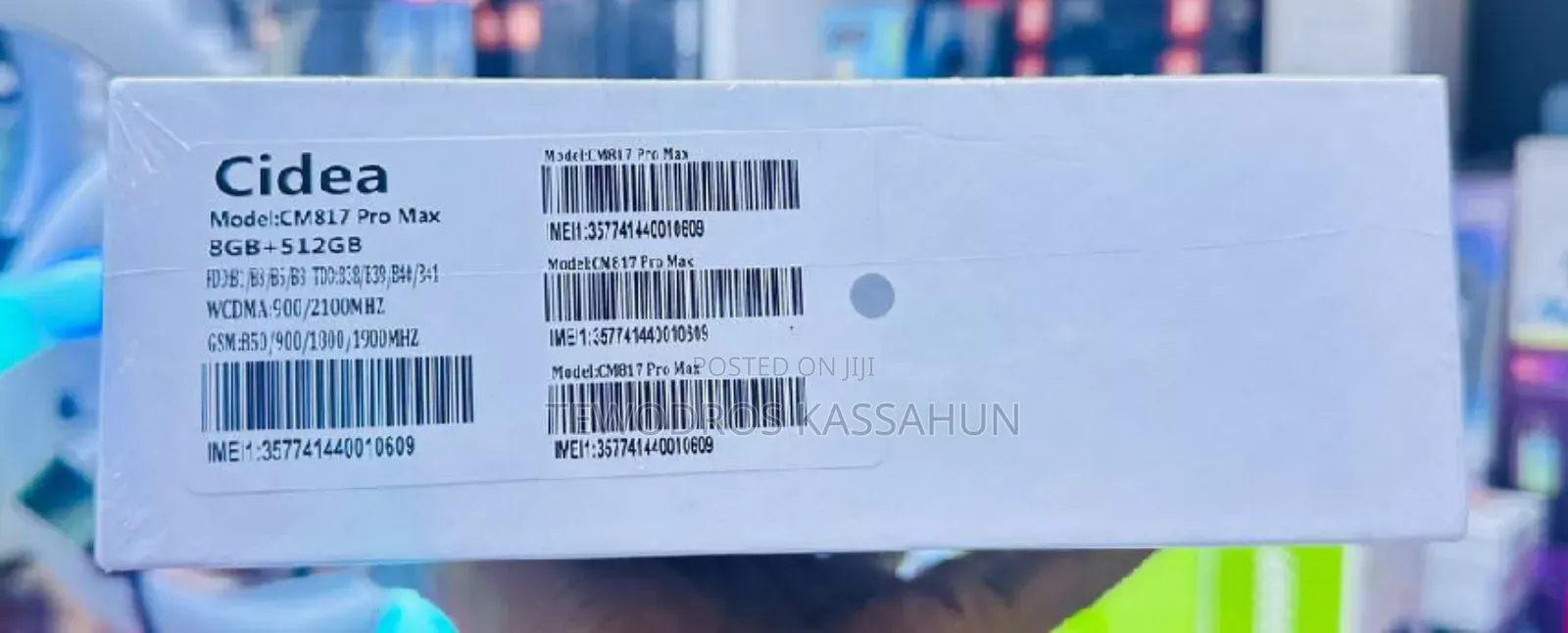 New C idea CM813 Pro 512 GB Black