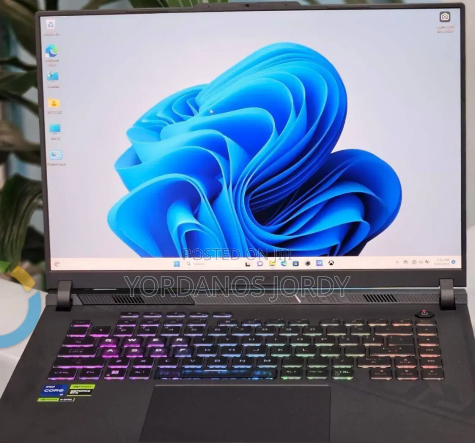 New Laptop Asus ROG Strix G16 G614 16GB Intel Core I9 SSD 1T