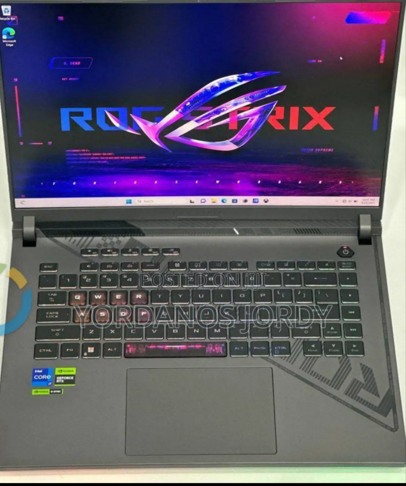 New Laptop Asus ROG Strix G16 G614 16GB Intel Core I9 SSD 1T