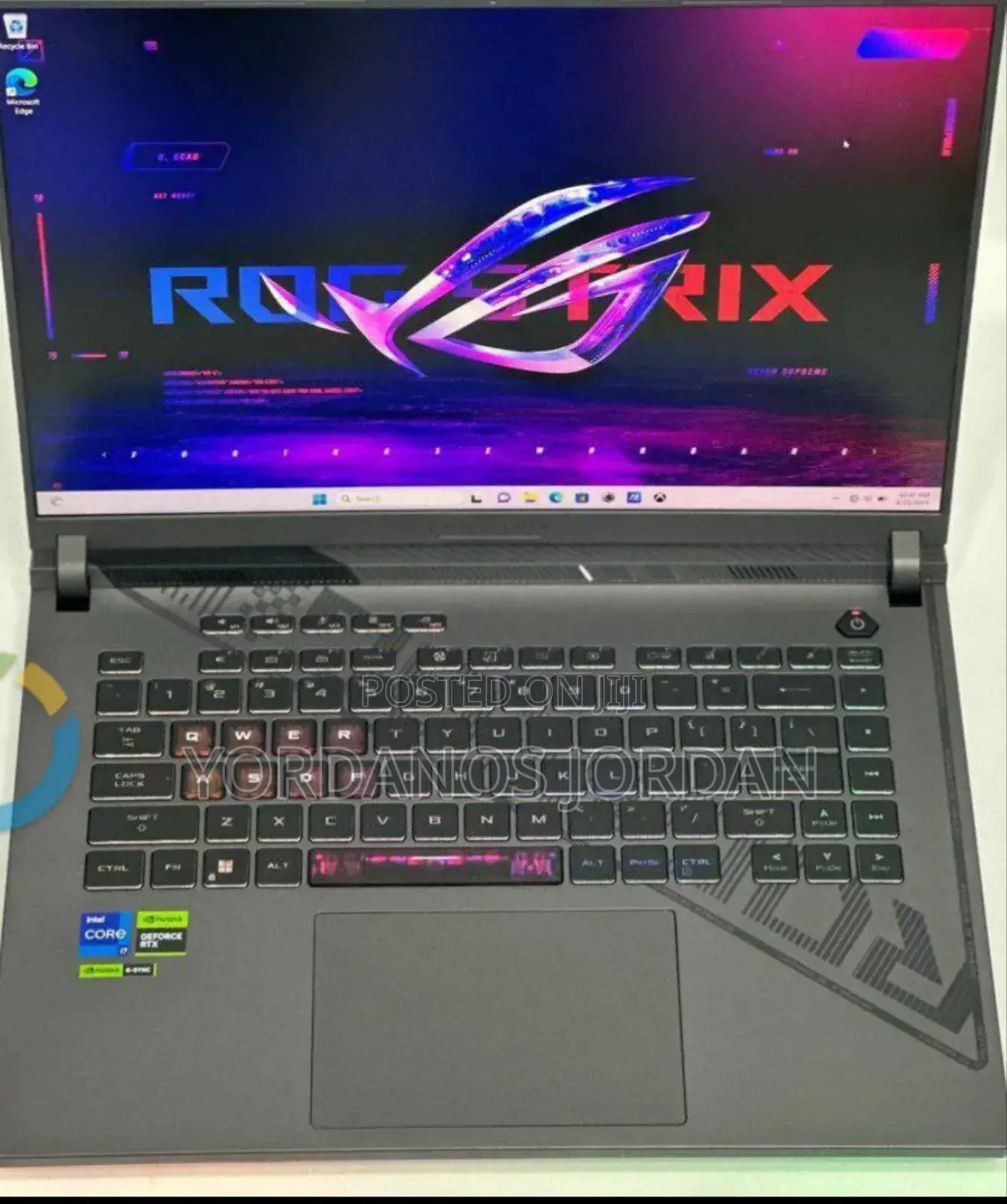 New Laptop Asus ROG Strix G16 G614 16GB Intel Core I9 SSD 1T