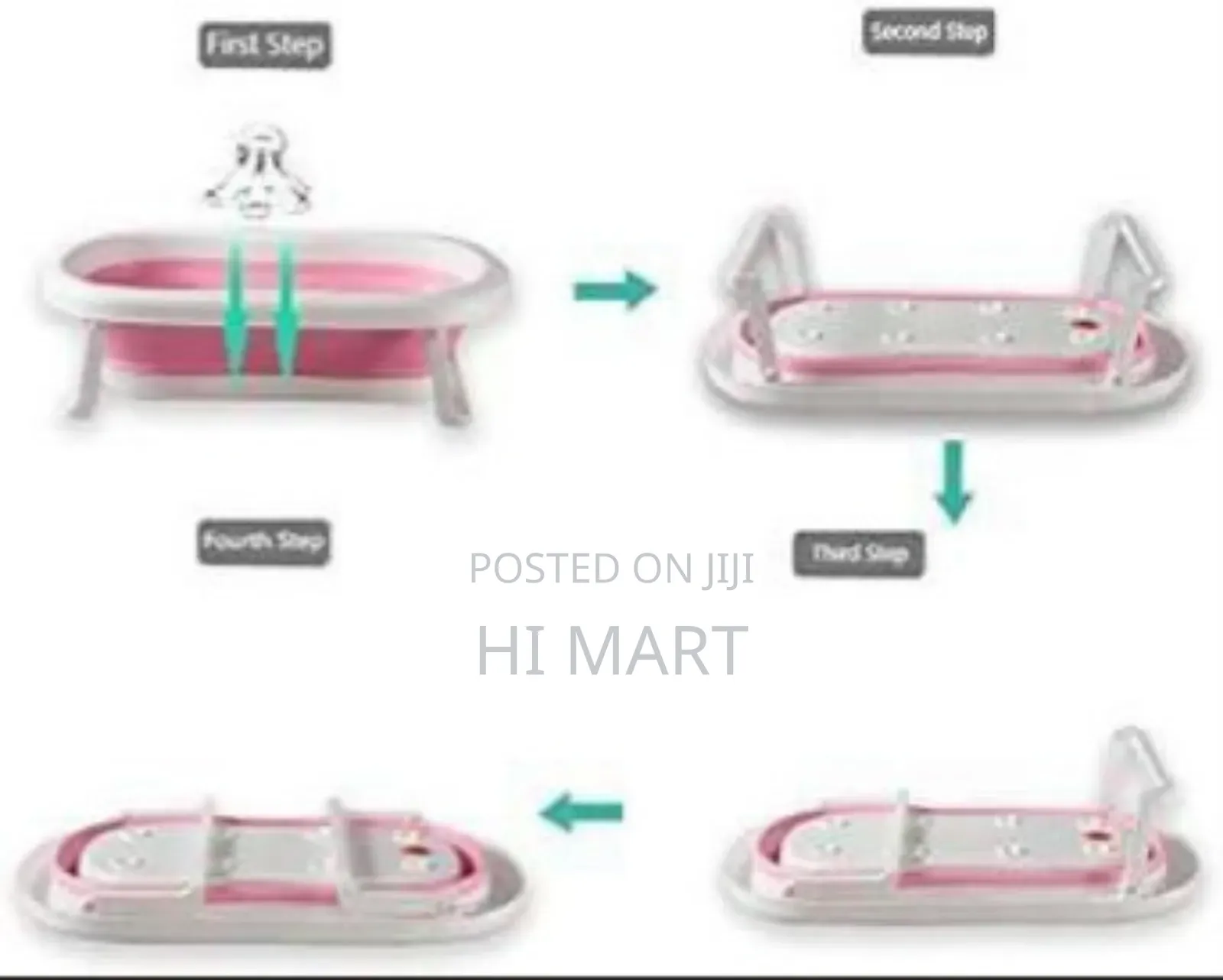 Foldable High Quality Baby Bath Tub