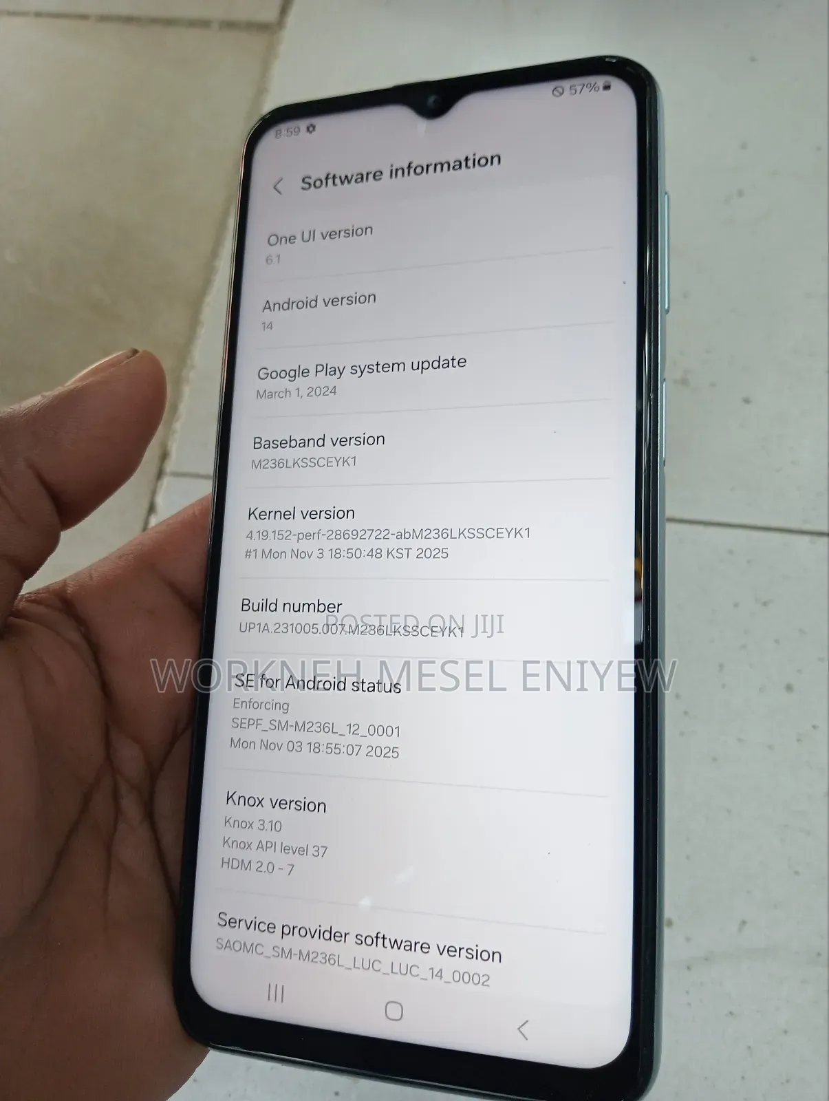 New Samsung Galaxy M23 5G 128 GB Purple