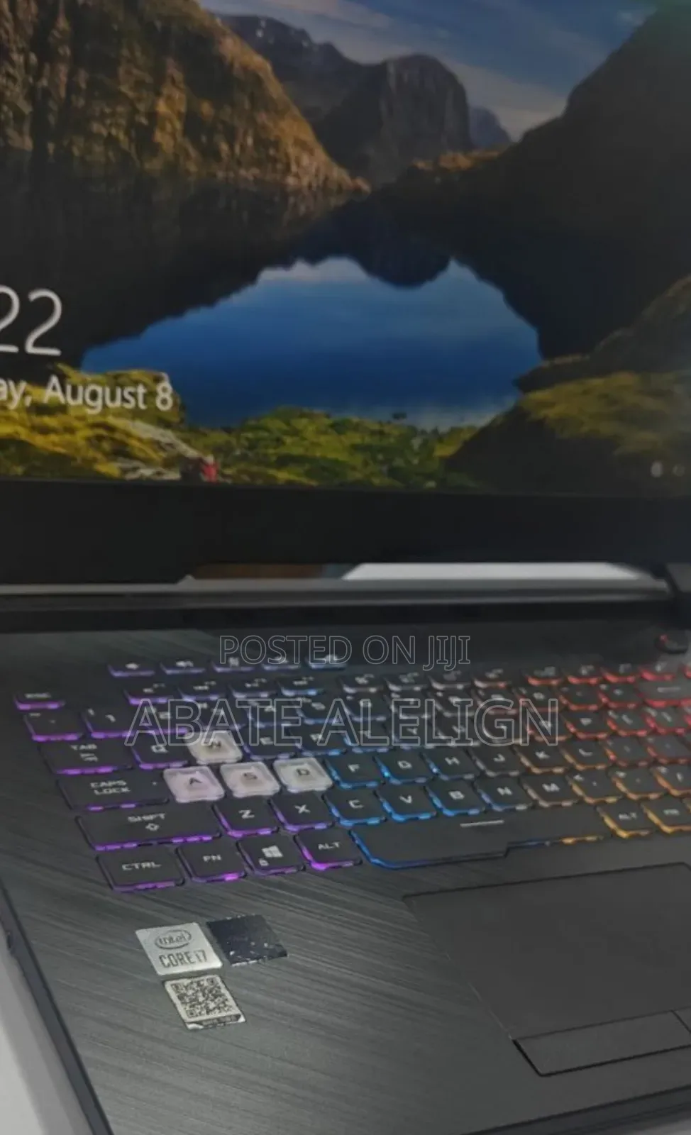 New Laptop Asus ROG Strix G15 16GB Intel Core I7 SSD 512GB