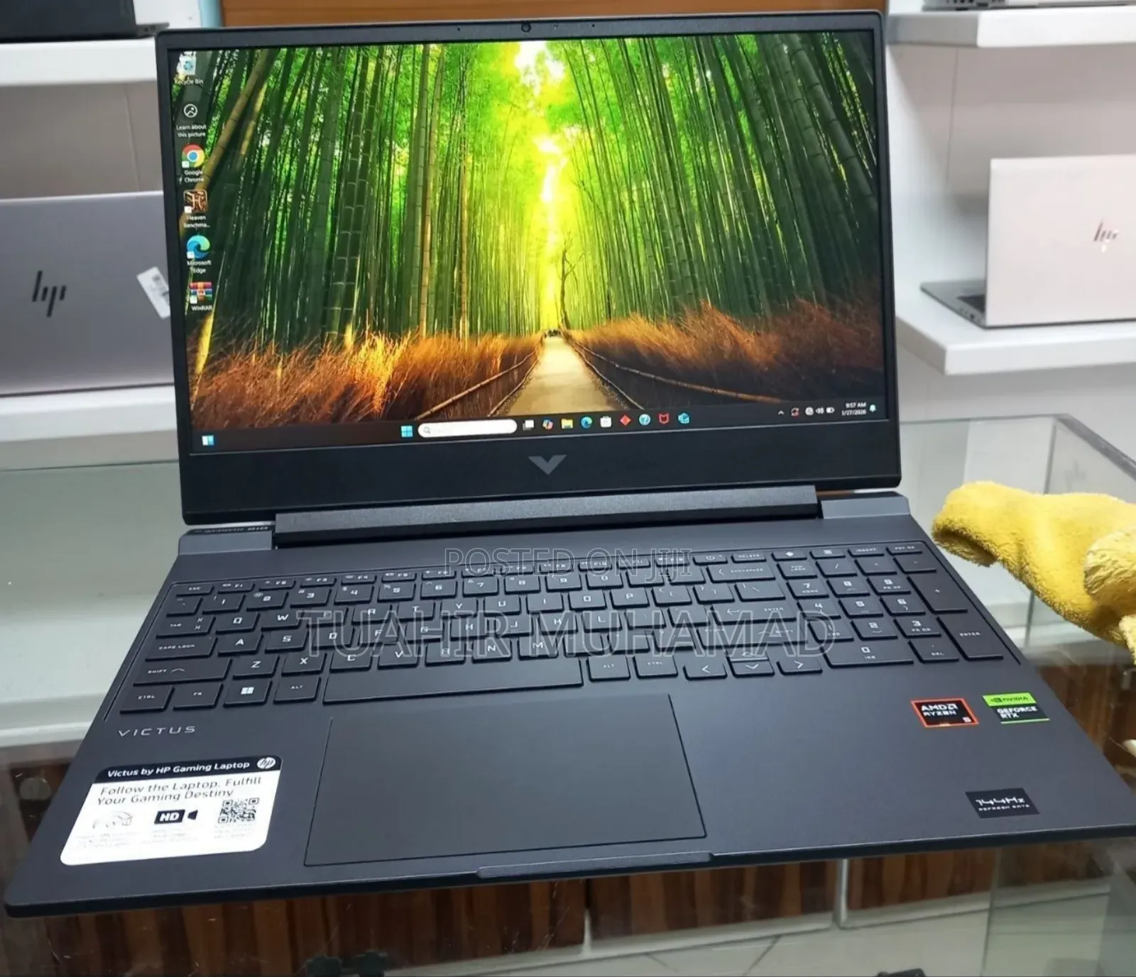 New Laptop HP Victus 16 16GB AMD Ryzen 5 SSD 512GB