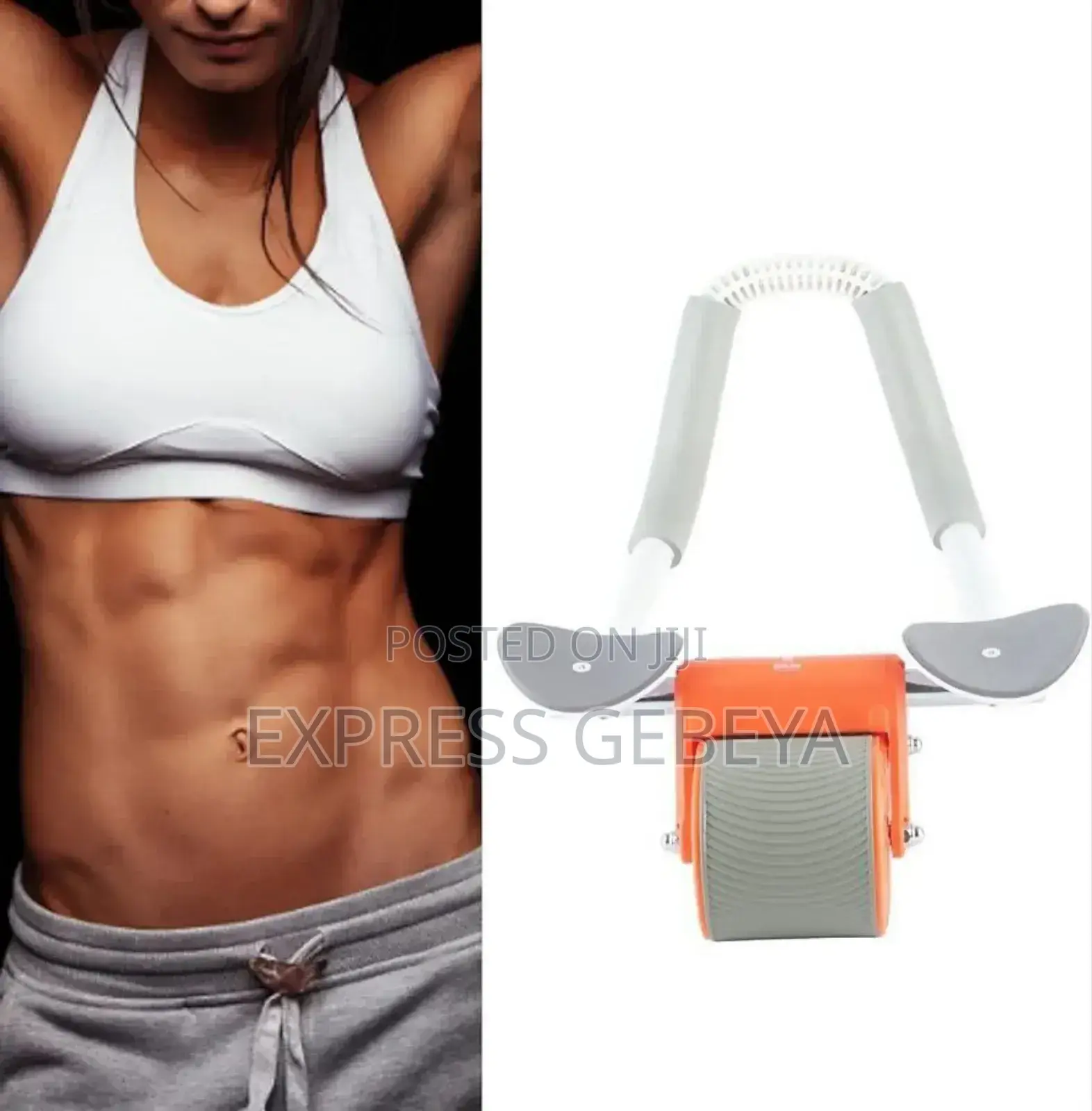 Ab Workout Equipment With Elbow Support Abdominal Exercise Machine