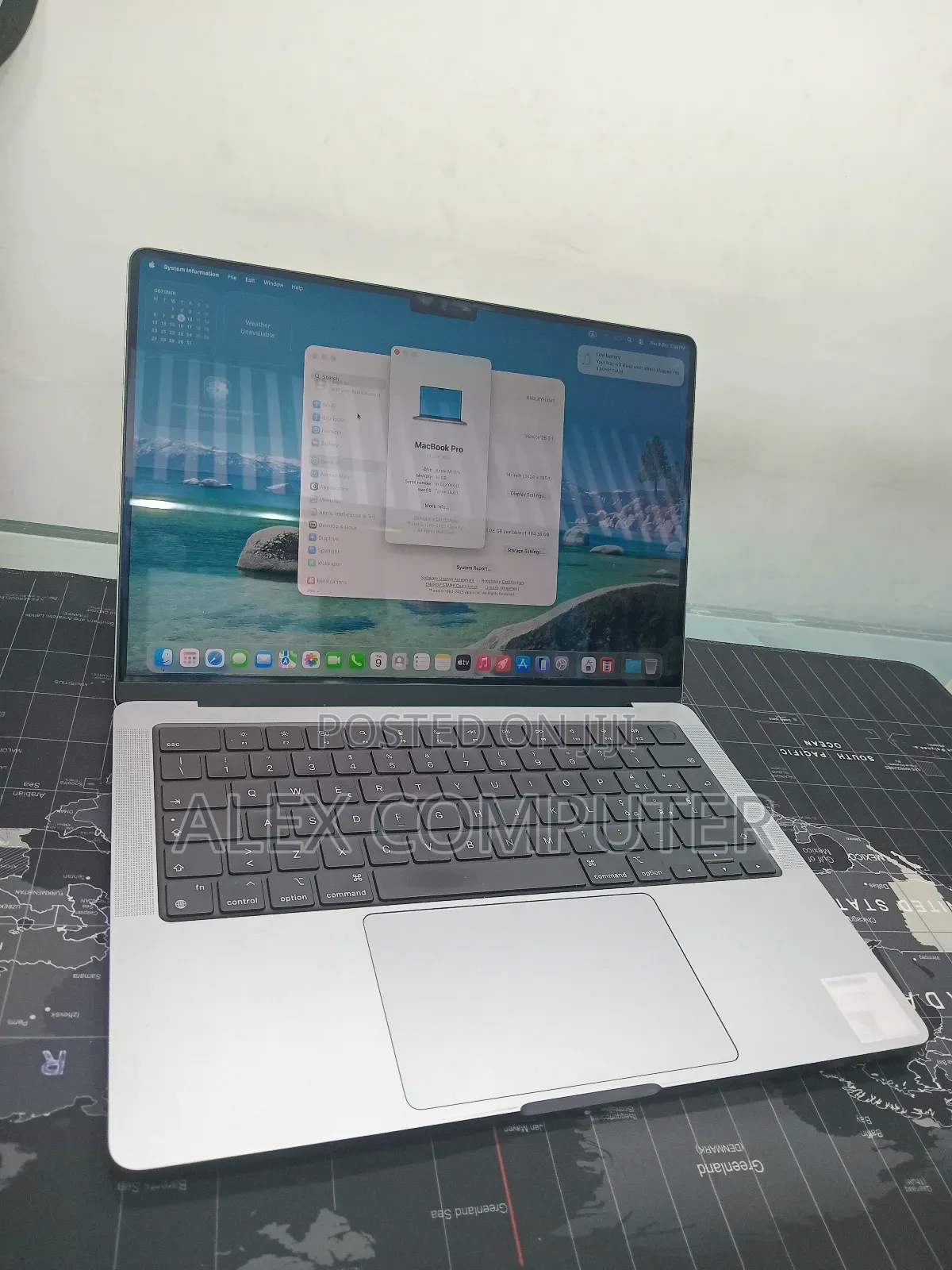 New Laptop Apple MacBook Pro M1 16GB Apple M1 Pro SSD 512GB