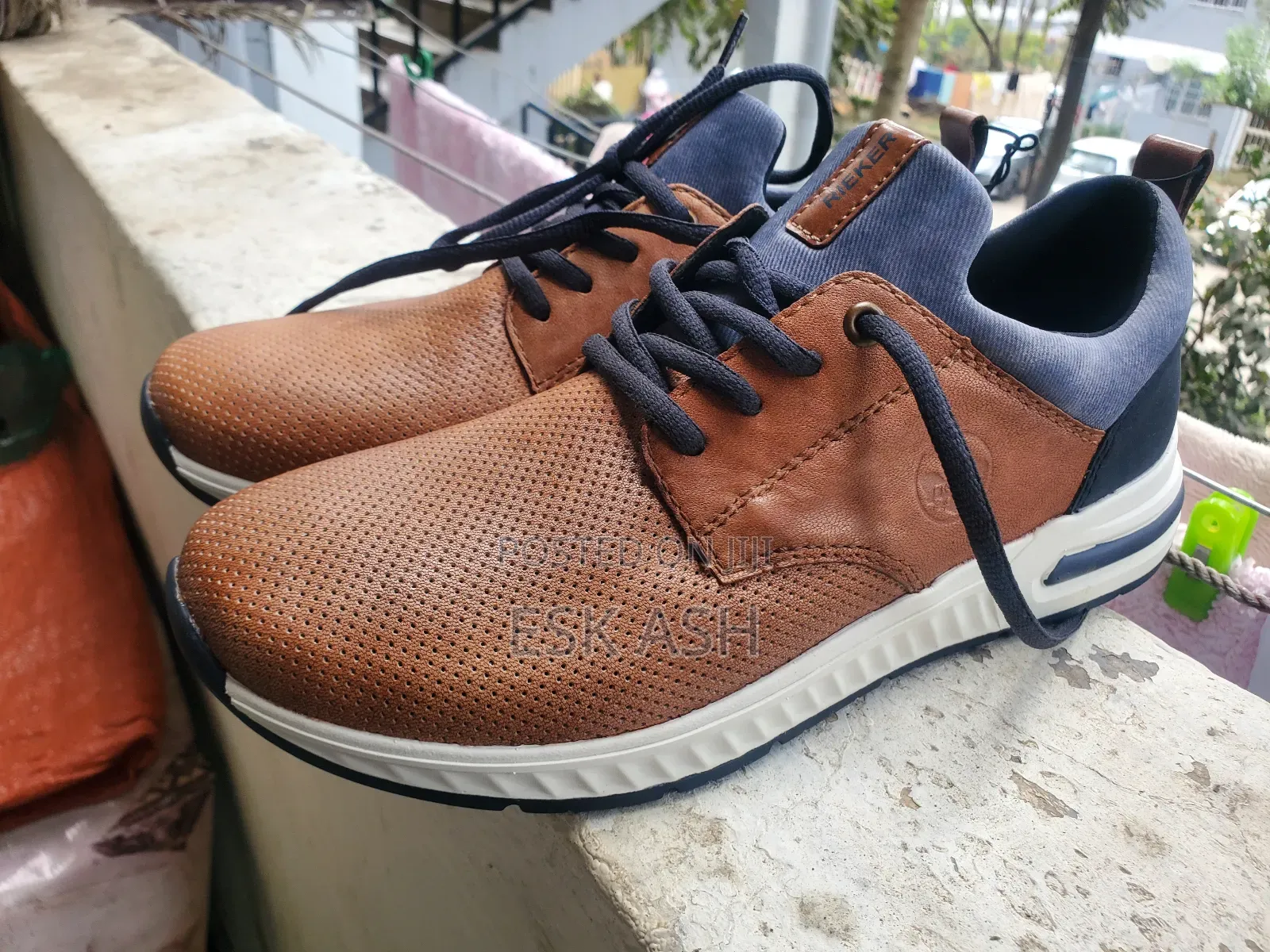 Rieker Men's Casual Laced Shoe B4755-22