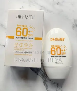 Dr. Rashel Anti-Aging 60++ SPF Moisture Sun Cream.