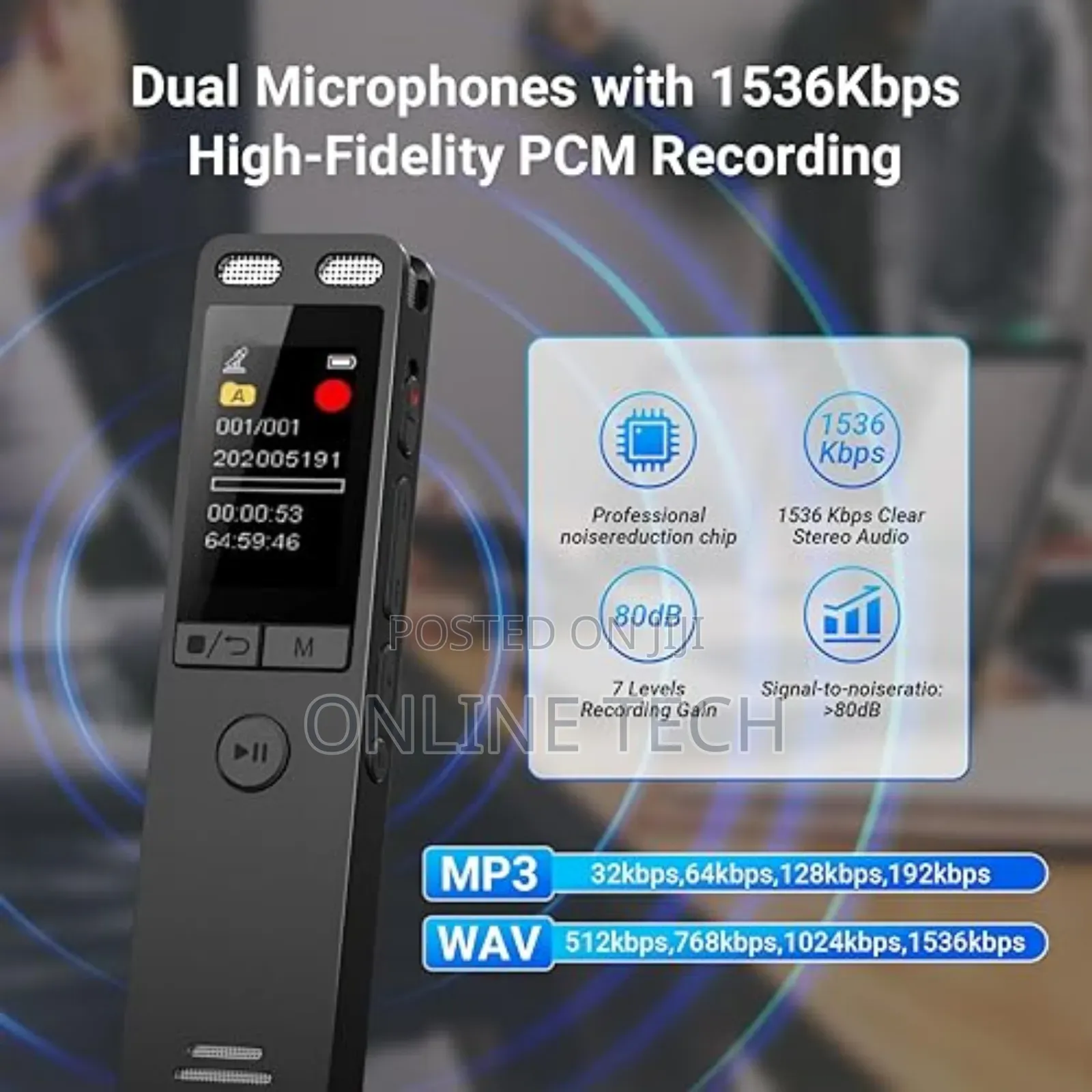 Digital Voice Activated Recorder