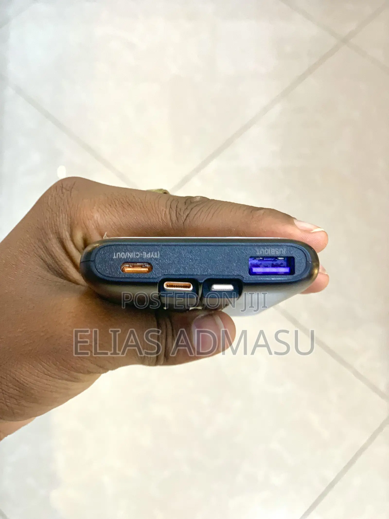 10000 Mah Power Bank With Type C and Ios Line