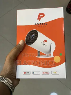 Pozzer Hy300 Ultra Hd Smart Projector – Android Home Cinema