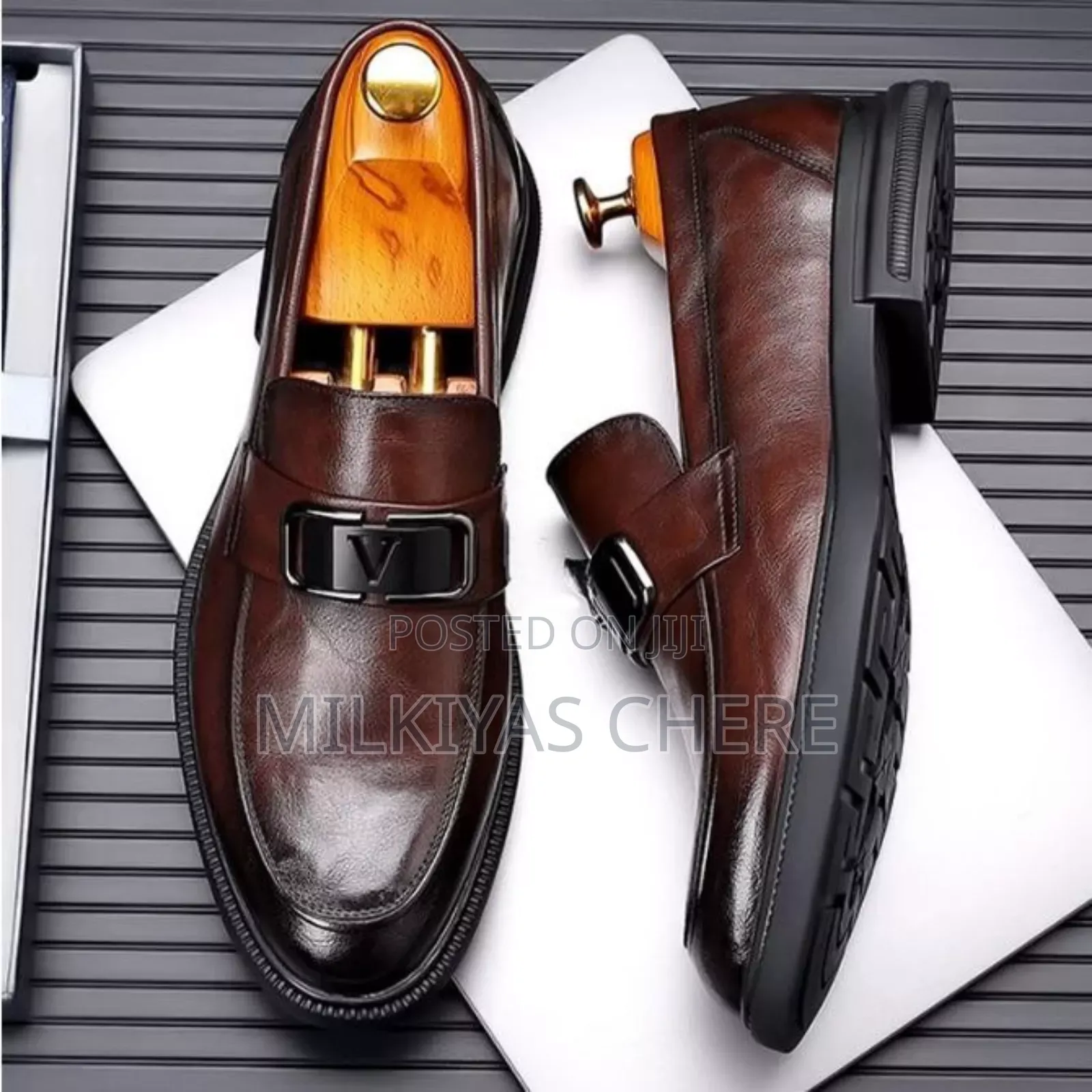  New Arrival  High Quality Men's Casual Leather Flat Shoes 