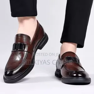  New Arrival  High Quality Men's Casual Leather Flat Shoes 