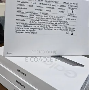 New Samsung Galaxy Tab A9+ 128 GB Gray