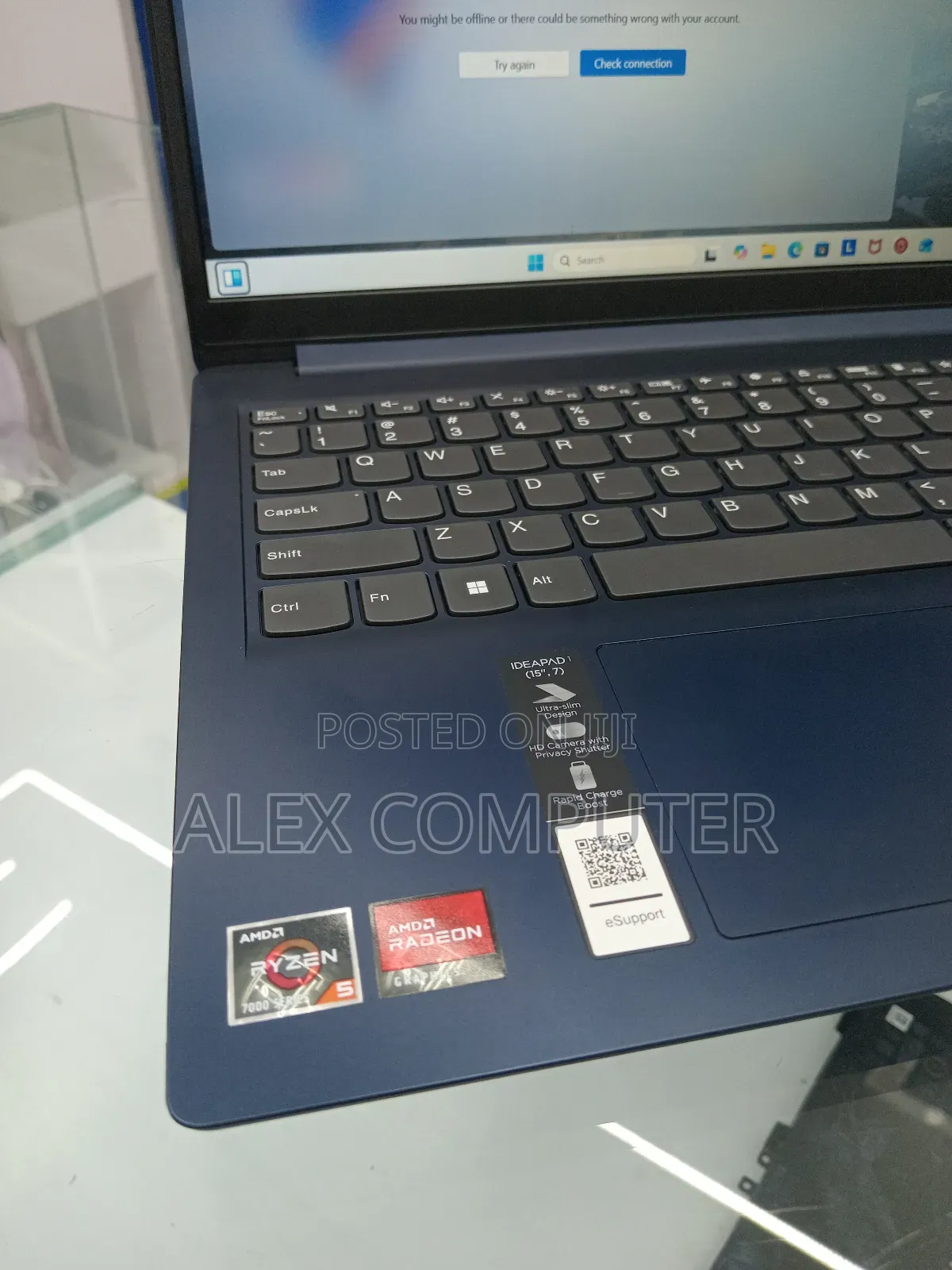 New Laptop Lenovo IdeaPad 1 8GB AMD Ryzen 5 SSD 256GB