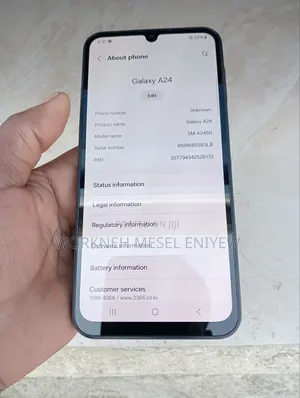 New Samsung Galaxy A24 128 GB Black