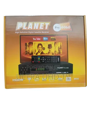 Planet Pro 6060 High Definition Digital Satellite Receiver.