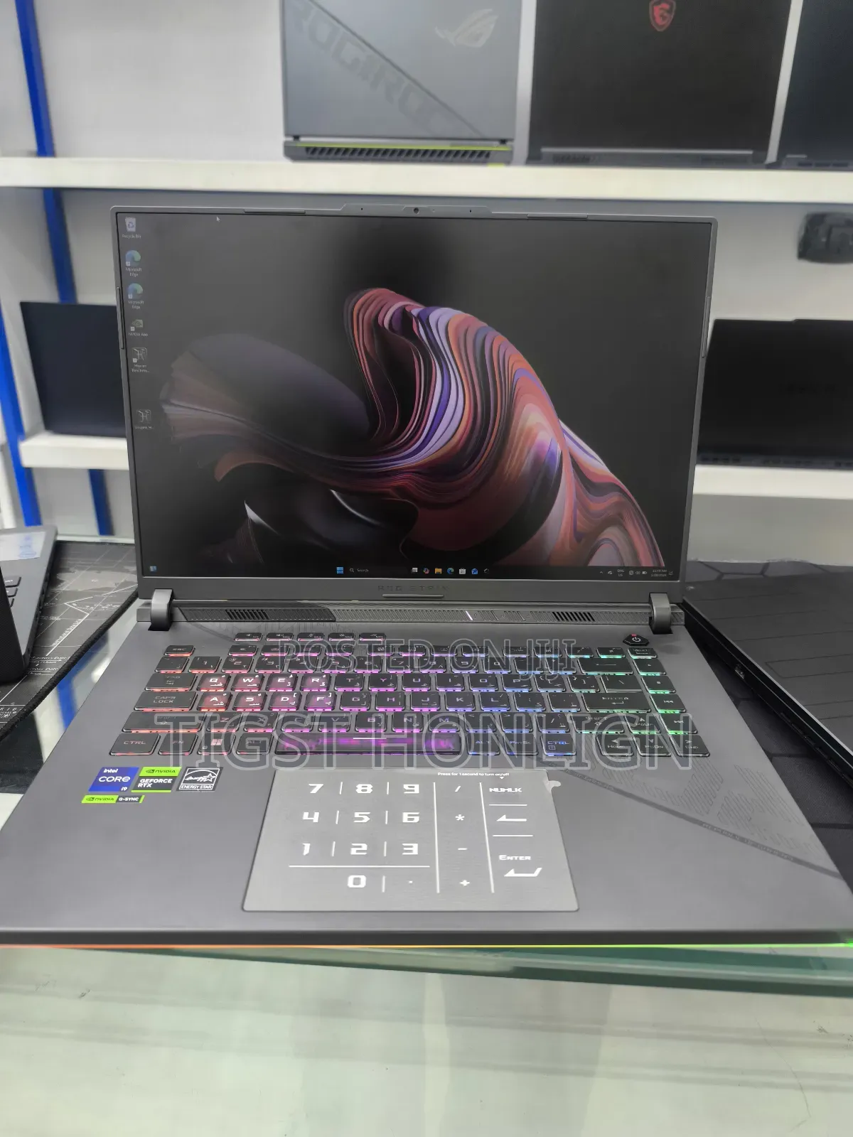 New Laptop Asus ROG Strix G16 G614 16GB Intel Core I9 SSD 1T