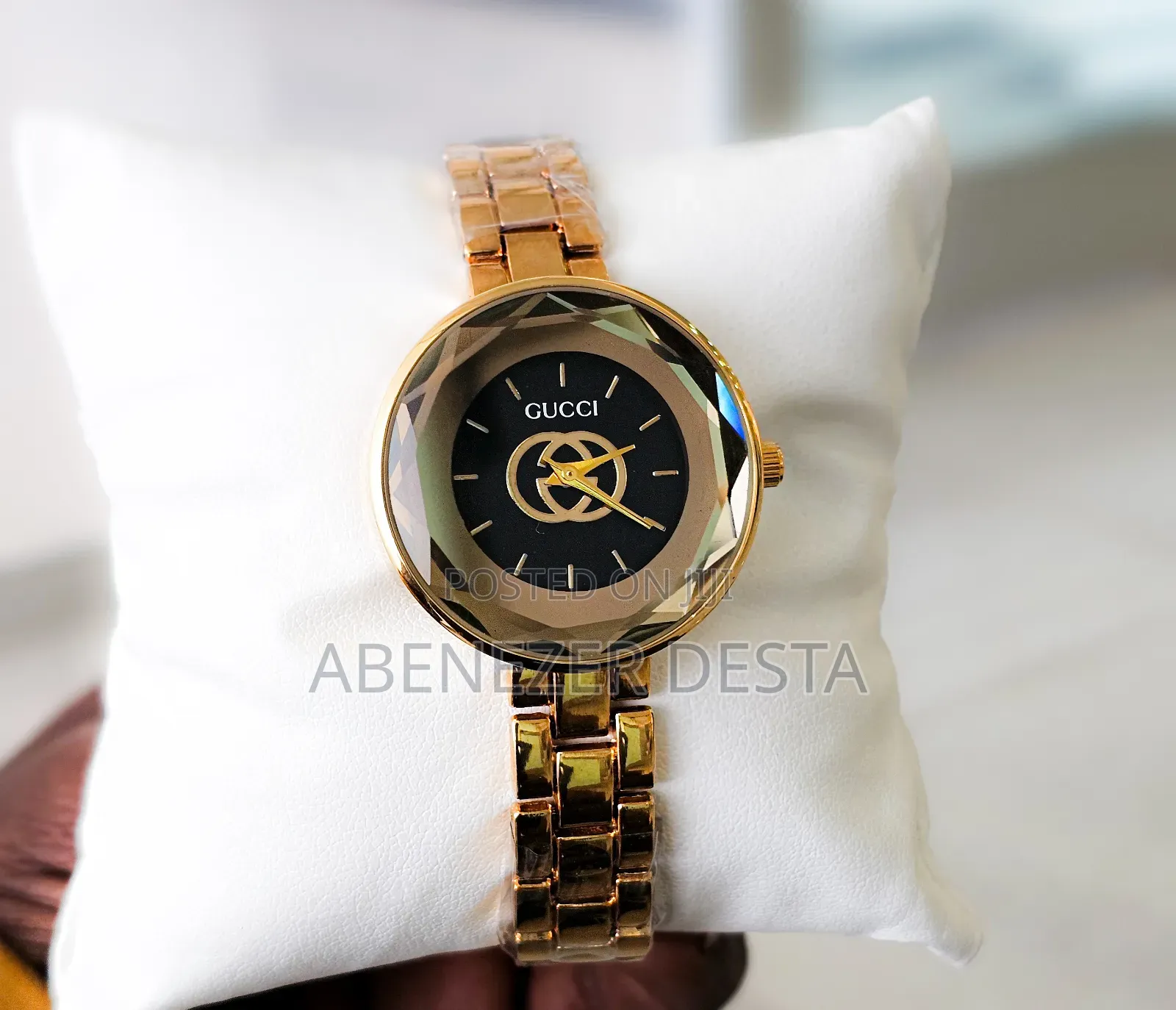 Gold-Tone Gucci Watch for Ladies