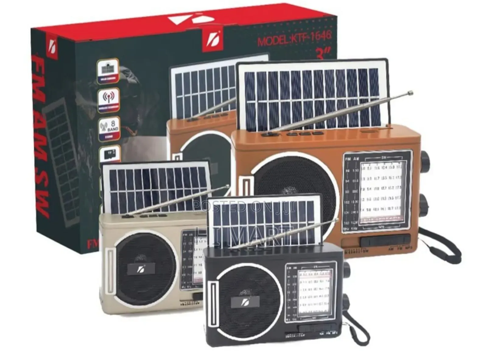 2in1 Solar Multifunctional Radio With Speaker