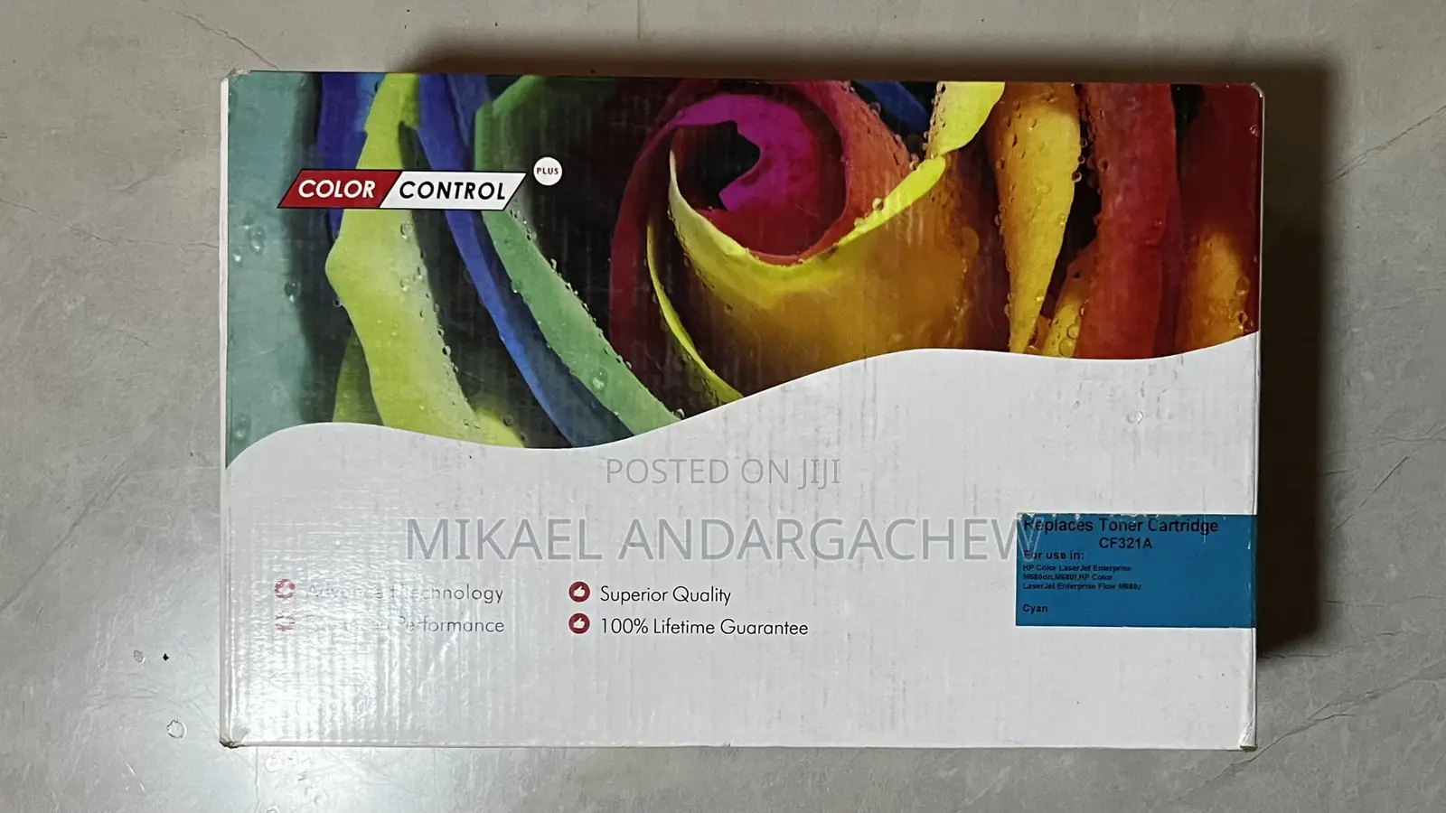 Color Control Plus Cf321a Cyan Toner Cartridge