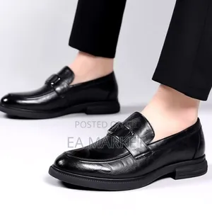 New Arrival High Quality Men's Casual Leather Flat Shoes