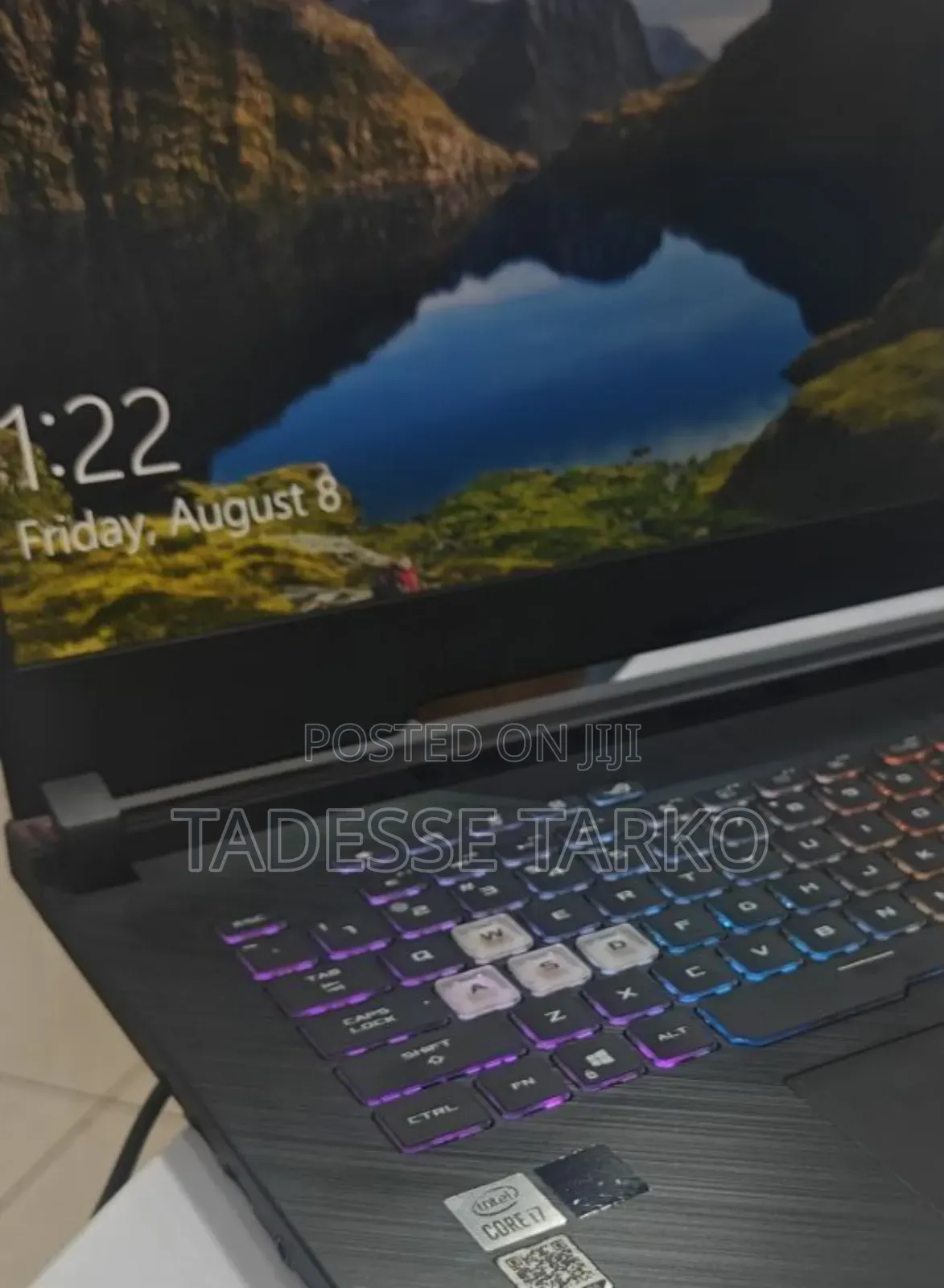 New Laptop Asus ROG Strix G15 G512 16GB Intel Core I5 SSD 512GB