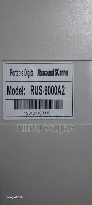 Portable Digital Ultrasound Scanner